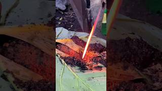 Gilding process ⚔️⚒️ #work #woodworking #blacksmith #viral #welding