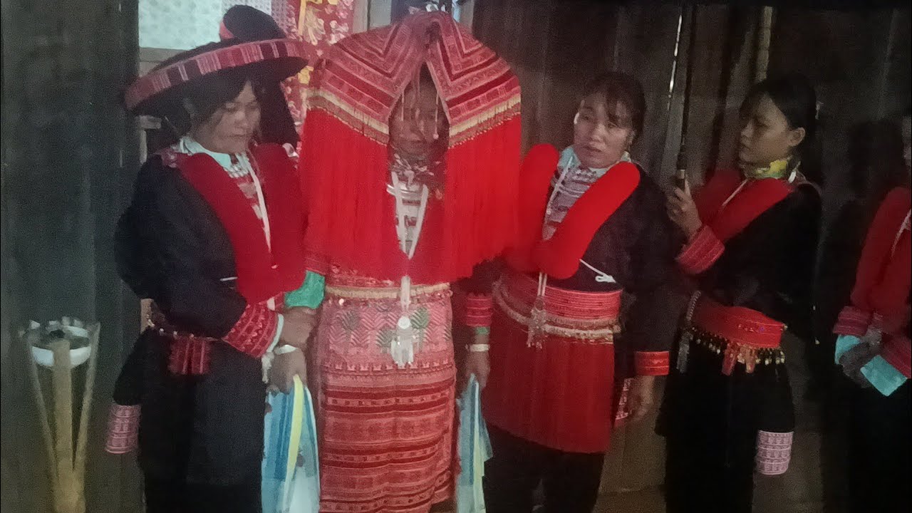 Lễ rước dâu của người dân tộc dao đỏ Đắk Ri Xã Krông Nô Lâm Đồng 