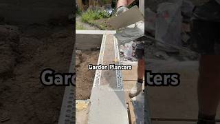 Rendered garden planters. #mrsmoothplastering #shrewsbury #rendering #planters