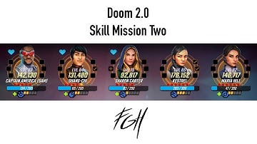 Doom Raid 2 Skill Mission 2 - One Shot Node E6 F5 G6 I12 J11 K12 - Marcel Strike Force MSF