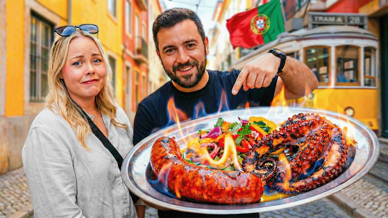We Tired Lisbon’s BEST Hole In The Wall Food Tour! (Not What We Expected)