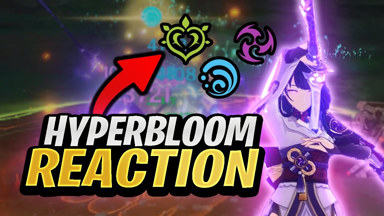 Emblem Raiden Hyperbloom (Genshin Impact)