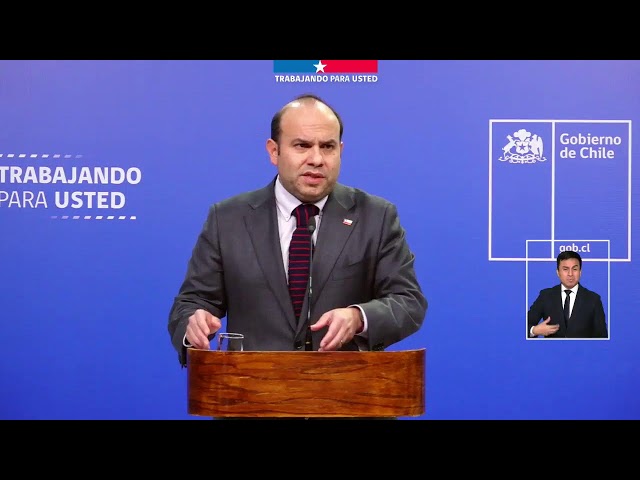 Subsecretario del Interior, Máximo Pavez, se refiere a temas de contingencia nacional
