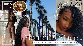 Let's Try This Again | Work Trip to Houston, Covid Again, Still In My Fitness Bag, & Braids Season!
