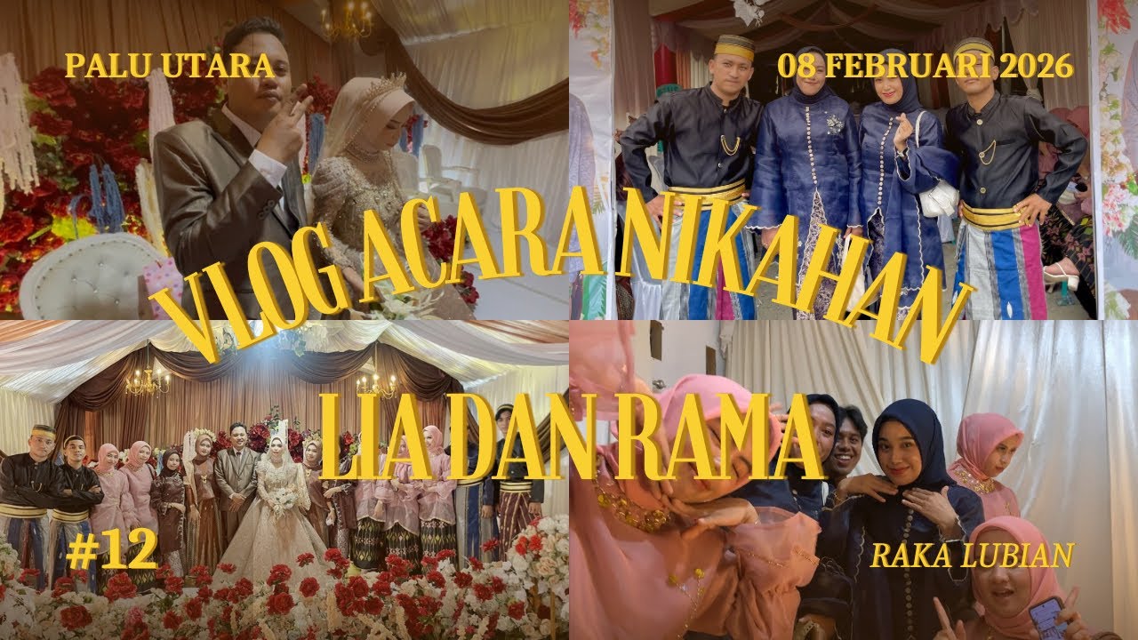 #vlog Acara Nikahan Teman