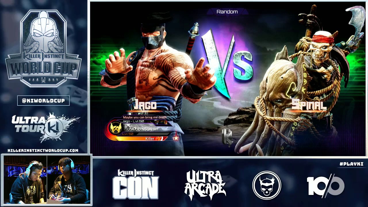 Killer Instinct World Cup 2017 - W Top 32: UA Bass vs Ret