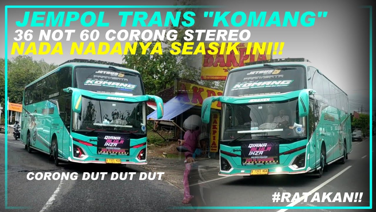 PESONA CORONG DUT DUT DUT🤣!! JEMPOL TRANS KOMANG FULL BASURI 36 NOT 60 CORONG AZKDUINO!!