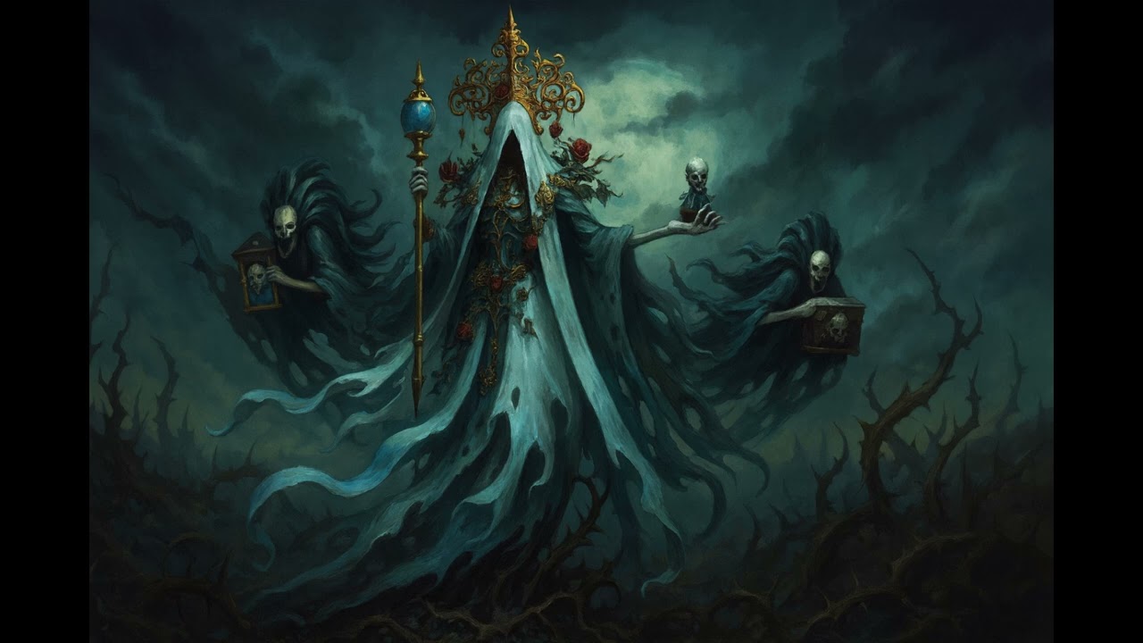 "The Veil No One Survived"  Lady Olynder Nighthaunt Song | Age of Sigmar Song AOS