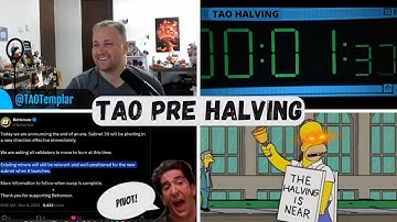 TAO CITY LIVE #4 - Interview w/ TAO Templar, TAO Halving, Subnet News, Seby Rubino, People of TAO.