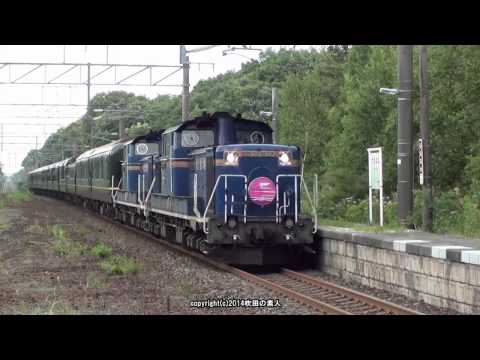 8002ﾚ 寝台特急 ﾄﾜｲﾗｲﾄｴｸｽﾌﾟﾚｽ号 植苗駅通過