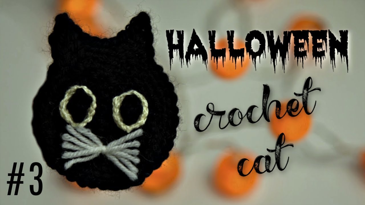 CROCHET CAT IDEA | HALLOWEEN GARLAND | #3 | Halloween Series