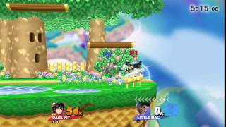 Unfair edgeguarding-SSB4