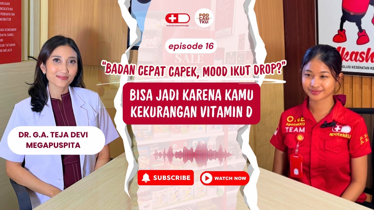 Kurang Vitamin D? Tubuhmu Diam-Diam Berisiko Serangan Penyakit Serius!!