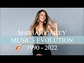Mariah carey  music evolution  1990  2022 