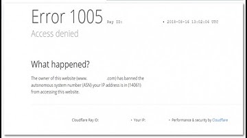 How to Fix 1005 Error ‘Access Denied’ Message While Opening Websites in Windows 10
