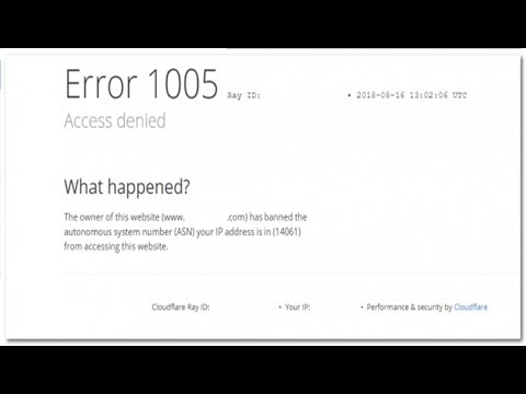 How to Fix 1005 Error ‘Access Denied’ Message While Opening Websites in Windows 10