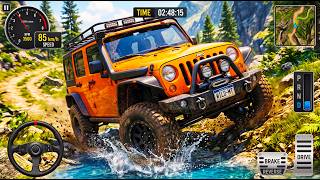 Mud 4x4 Jeep Simulator - Extreme Offroad SUV Terrain Derby Luxury Rocks - Android GamePlay screenshot 1