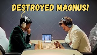 When Praggnanandhaa Destroyed Magnus Carlsen