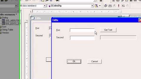 Visual C++ 6.0 Edit Box Control