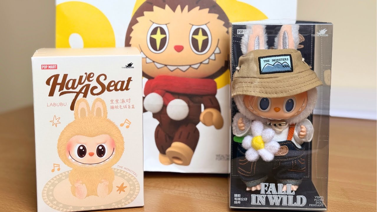 LABUBU THE MONSTERS FALL IN THE WIND UNBOXING - YouTube