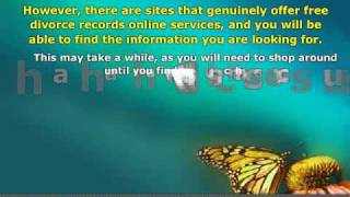 Find Out How to Get Easy and Free Access to Divorce Records