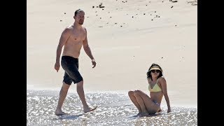 Jenna Dewan and Channing Tatum Valentines Day Outing To The Beach in Hawaii