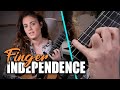 First steps to Finger Independence