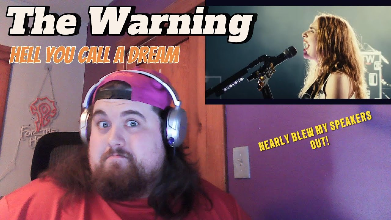 First Time Reaction / The Warning - Hell You Call A Dream (Live)