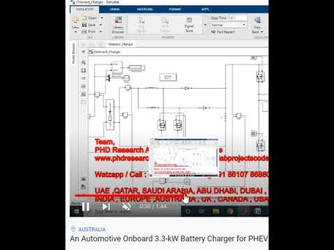 An Automotive Onboard 3 3 Kw Battery Charger For Phev Application