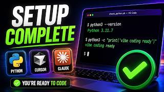 Vibe Coding Setup: Python, AI Assistants, and Your Terminal