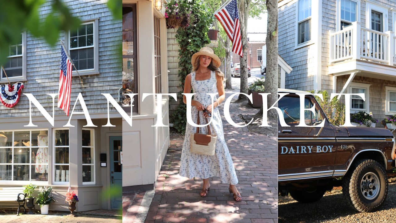 The Nantucket Trip I’ve Dreamed of for Years ⚓🐚 How to Spend a Summer Weekend in New England 🦞