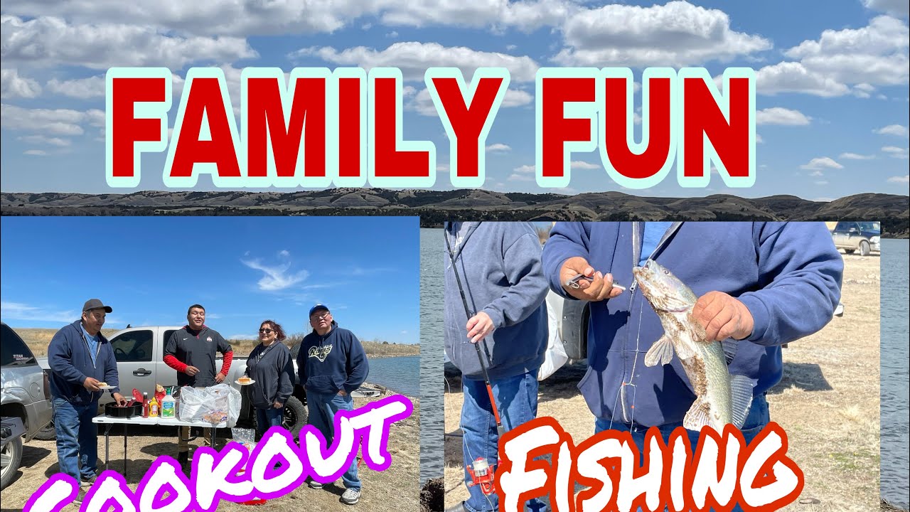 FAMILY FUN COOKOUT AND FISHING AT LAKE FRANCIS CASE YouTube