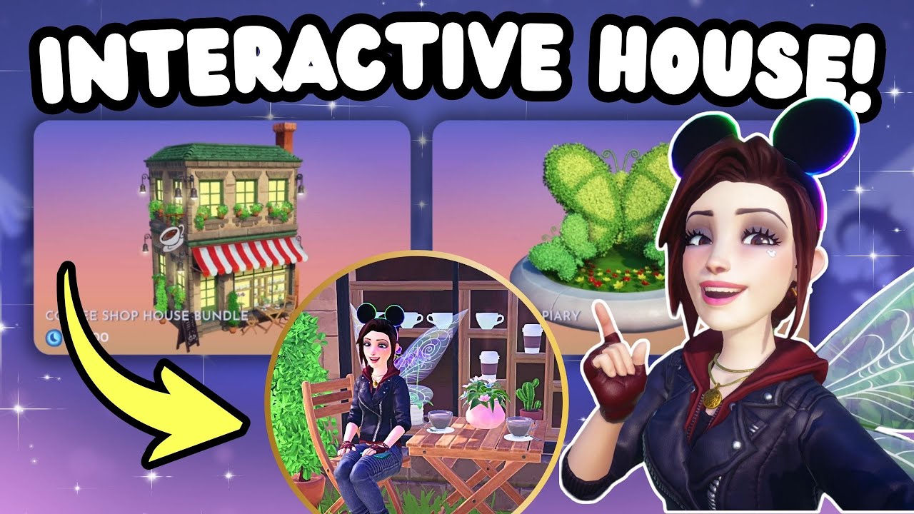 Interactive Coffee House! Disney Dreamlight Valley Weekly Reset