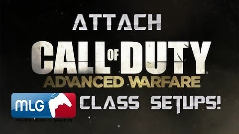 MLG Class Setup Video!