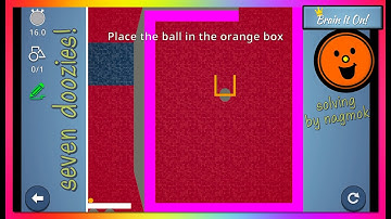 Brain It On! Community "SEVEN DOOZIES!" 7-puzzle countdown solving by nagmok