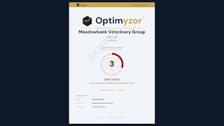 Optimyzor veterinary walkthrough