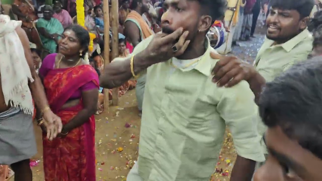 2025 Mutharaman Temple Amman Kumppam Eduthu Adum video🙏🔥