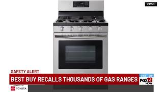 Best Buy recalls thousands of gas ranges
