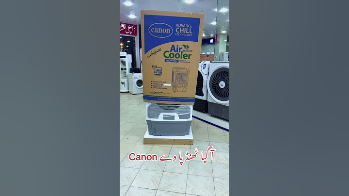 Canon Air cooler 7500 #viralvideo #airconditioning #aircooler