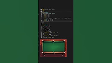 How to code Pool (Pt 4): #p5js #javascript #learncoding #gamedev
