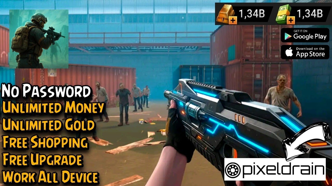 Zombie Apocalypse Mod Terbaru Unlimited Money & Gold Latest Version