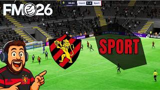 [FM26]  FUTEBOL, RESENHA E MANAGER - Sport Recife T2! - !Pix