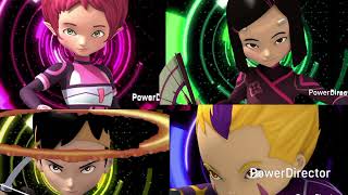 Code Lyoko Evolution Aelita, Yumi, Ulrich and Odd Transformation Fanmade