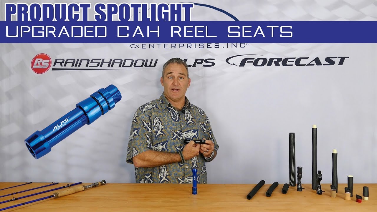 Upgraded ALPS CAH Aluminum Reel Seats 