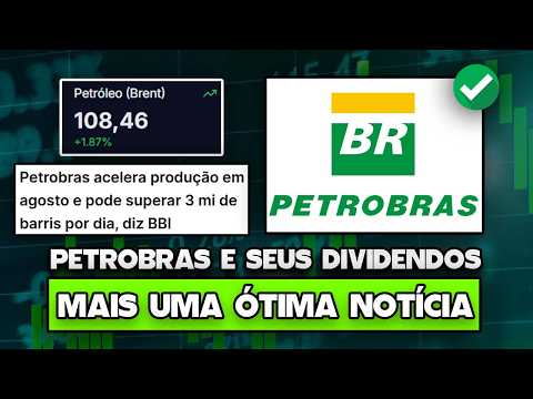ANOTHER GREAT PIECE OF NEWS FOR PETROBRAS: HIGHER VOLUME WITH OIL PRICES RISING = MORE DIVIDENDS