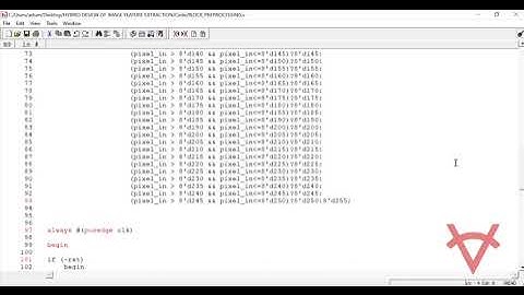 HYBRID DESIGN OF IMAGE FEATURE EXTRACTION(COMBINATION OF MODELSIM WITH MATLAB)