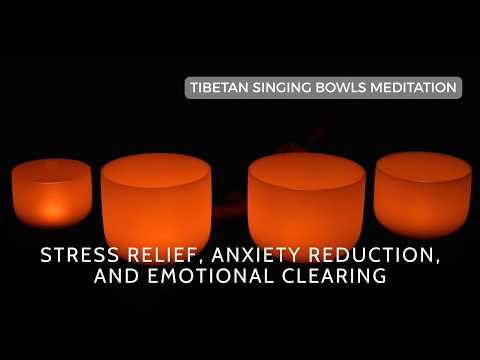1 Hour Crystal Singing Bowl Meditation | Sound Healing For Relaxation & Stress Relief