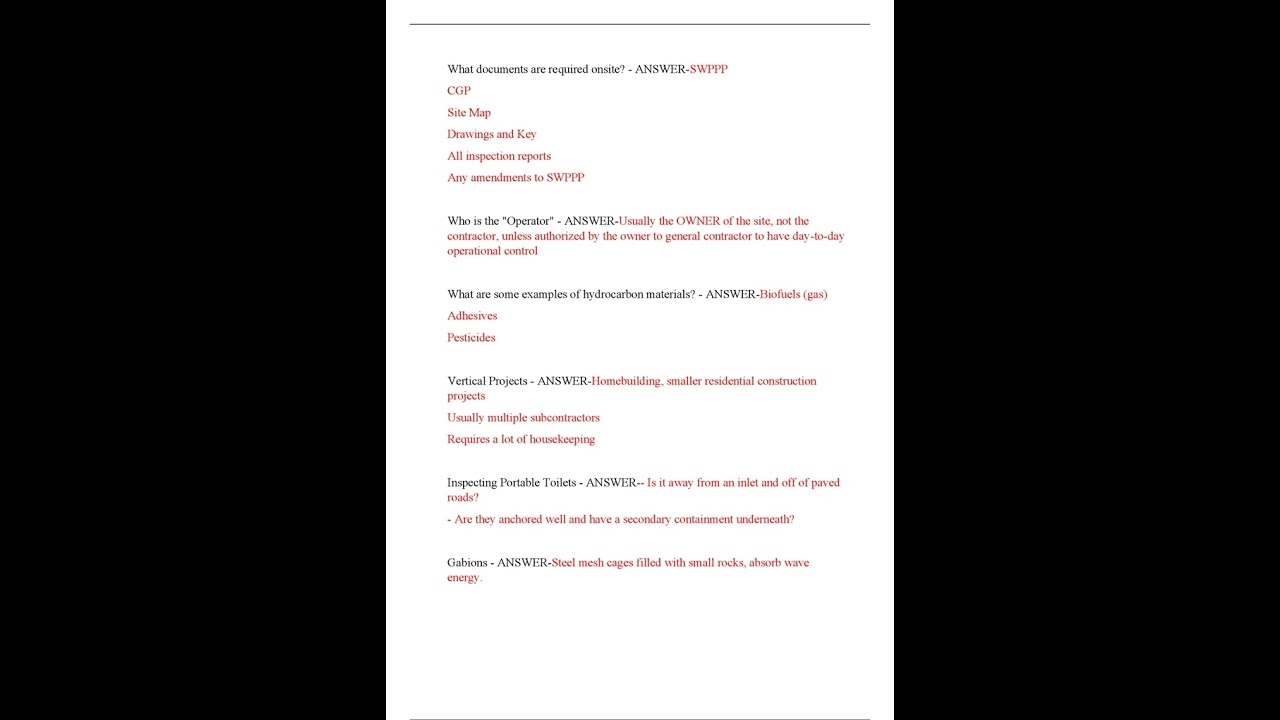 CISEC LATEST CERTIFICATION EXAM WITH 300 QUESTIONS AND CORRECT ANSWERS  CISEC CERTIFIED INSPECTOR OF