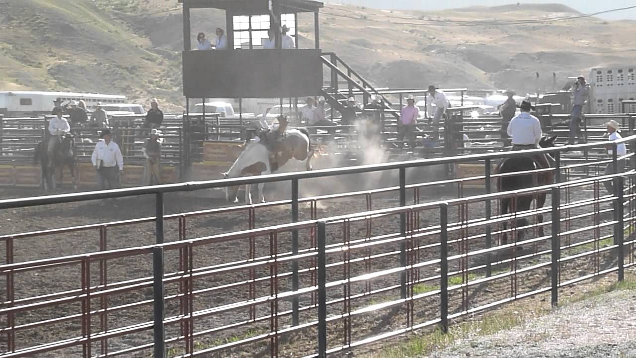 Rodeo Crash at Gardiner Rodeo 2014 - YouTube