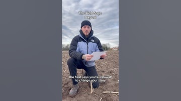 The field said this to me.